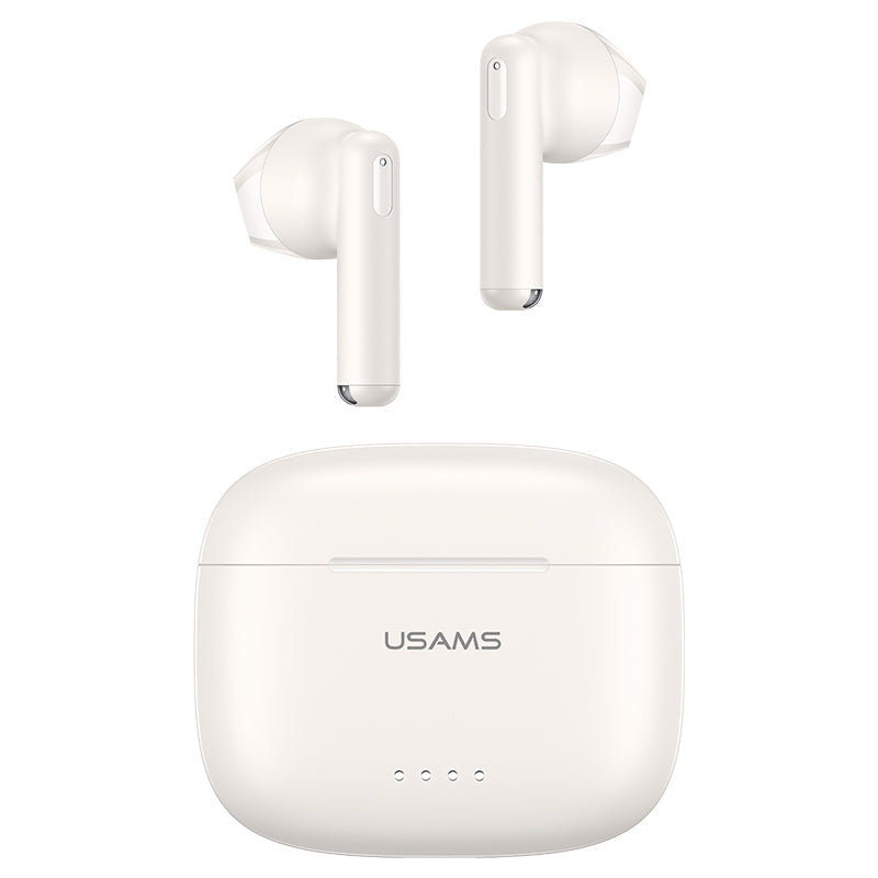 USAMS USAMS-US14 US Series Dual Mic ENC Earbud Noise Reduction TWS Stereo Headset Semi-in-ear Bluetooth 5.3 Earphone USAMS USAMS-US14 US Series Dual Mic ENC Earbud Noise Reduction TWS Stereo Headset Semi-in-ear Bluetooth 5.3 Earphone